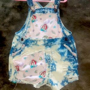 Disney Ariel CUSTOM MADE overalls